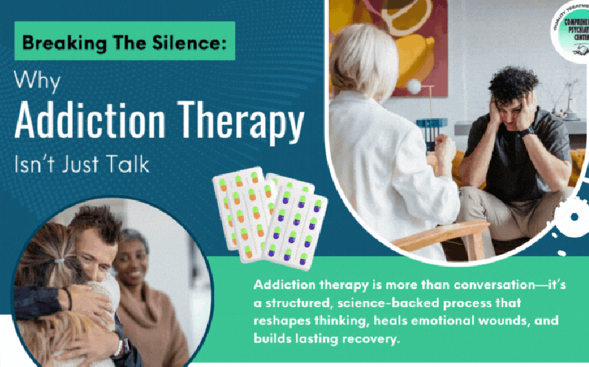 Read more about the article Breaking The Silence: Why Addiction Therapy Isn’t Just Talk