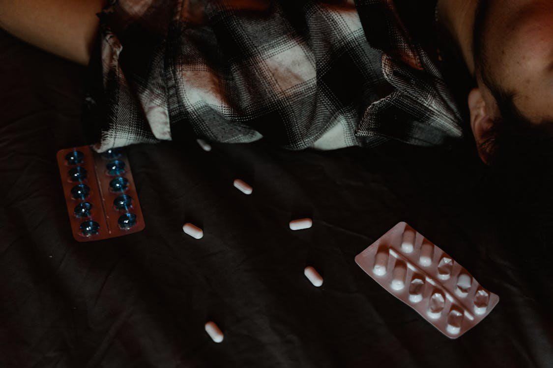 An image of pills in blister packs