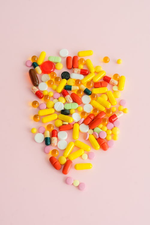  An image of an assortment of pills