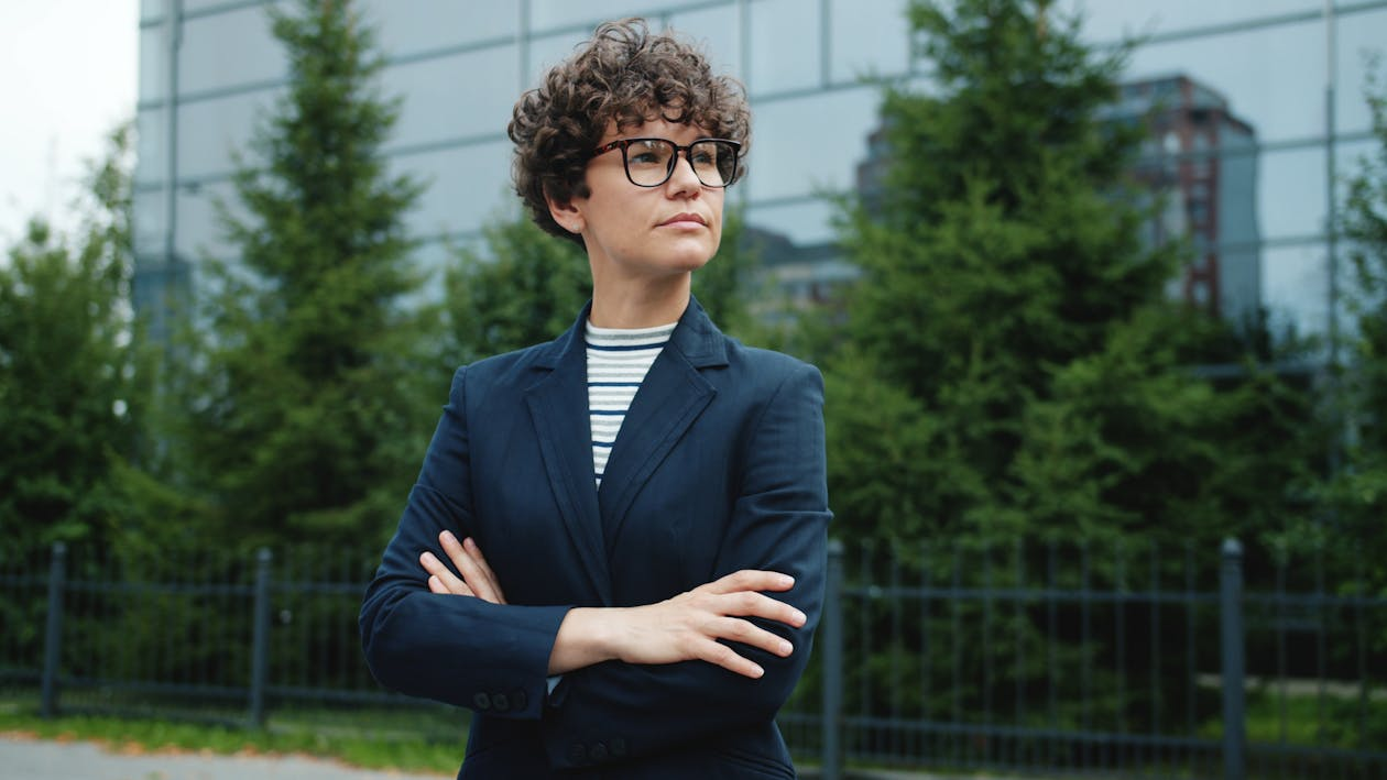 A woman regaining confidence after addiction counseling
